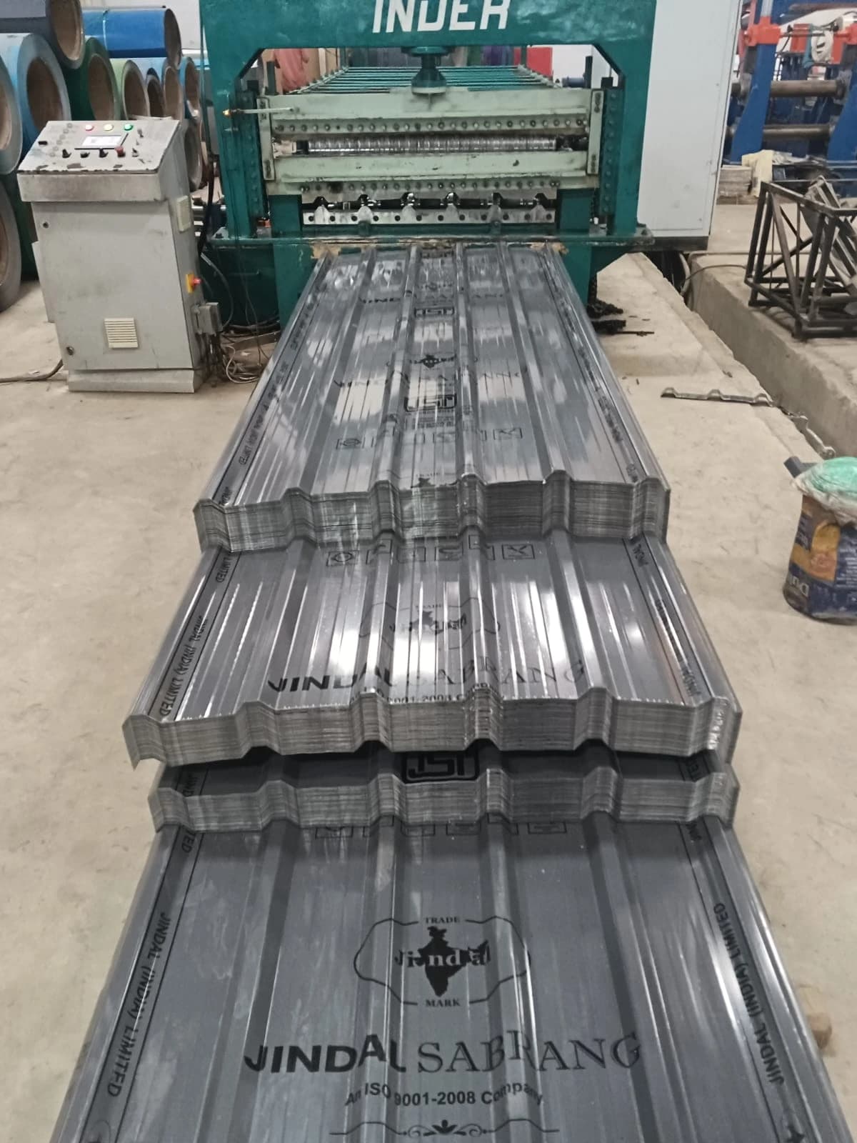 Jindal Sabrang Roofing Sheets - Lakshmi Iron Company